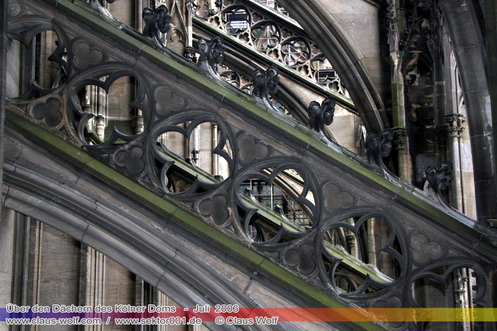 &Uuml;ber den D&auml;chern des K&ouml;lner Doms