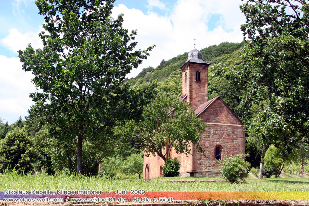 Erbaut vermutlich Anfang 13.Jh. durch den Grafen von Leiningen, Emich IV, dem damaligen Besitzer der Burg Landeck.