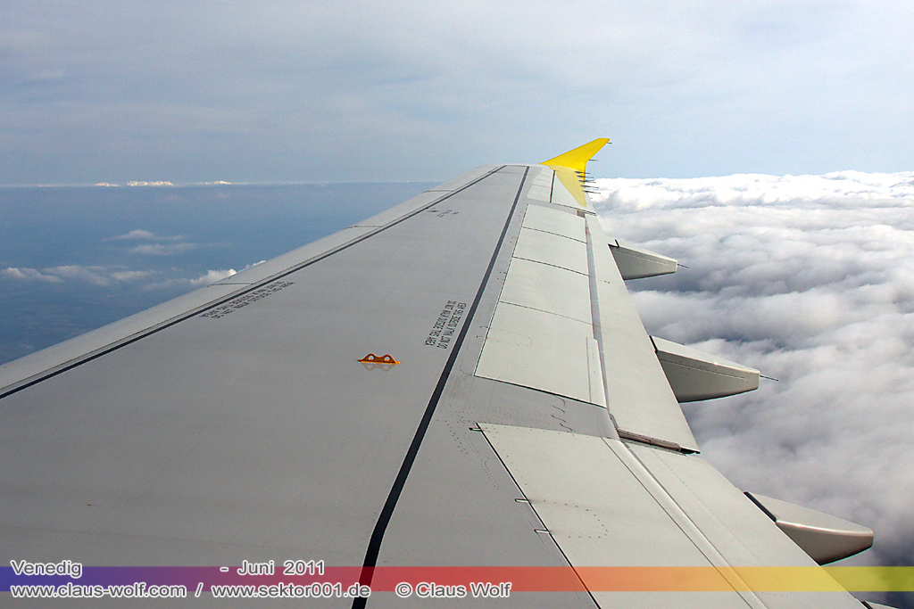 Venedig, Landeanflug