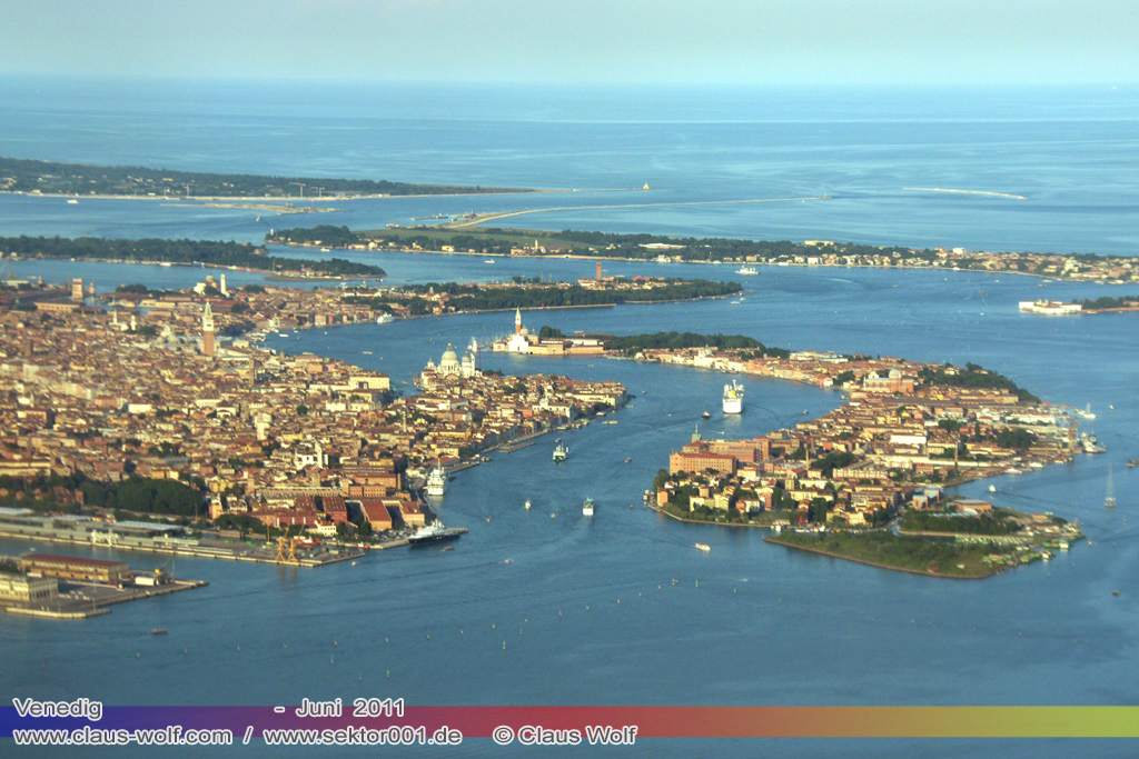 Venedig, Landeanflug