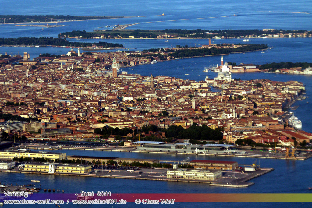 Venedig, Landeanflug