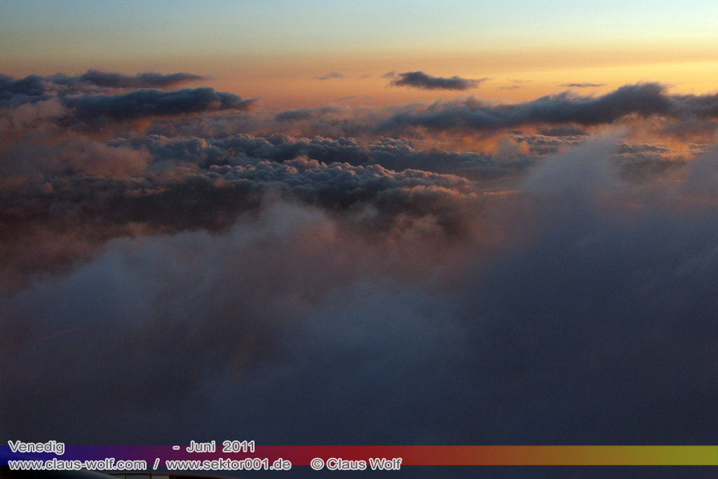 Venedig, &uuml;ber den Wolken...