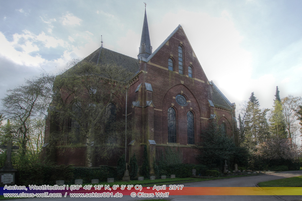 Aachen Westfriedhof, Klosterkirche St. Franziskus
