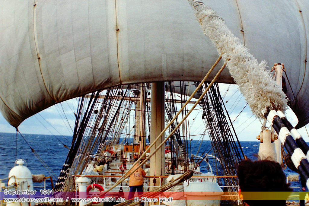 Mit der Sedov unterwegs &nbsp; Toern S40, Sonderborg - Baltic Sea - Sonderborg