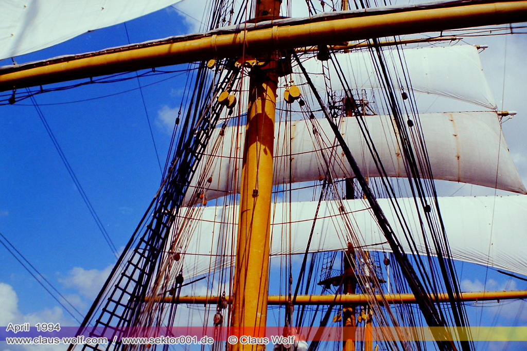 Mit der 4-Mast Bark Kruzenshtern unterwegs, Toern KR 02 & KR 03: Bremerhaven - Santa Cruz de Tennerifa - Hamburg