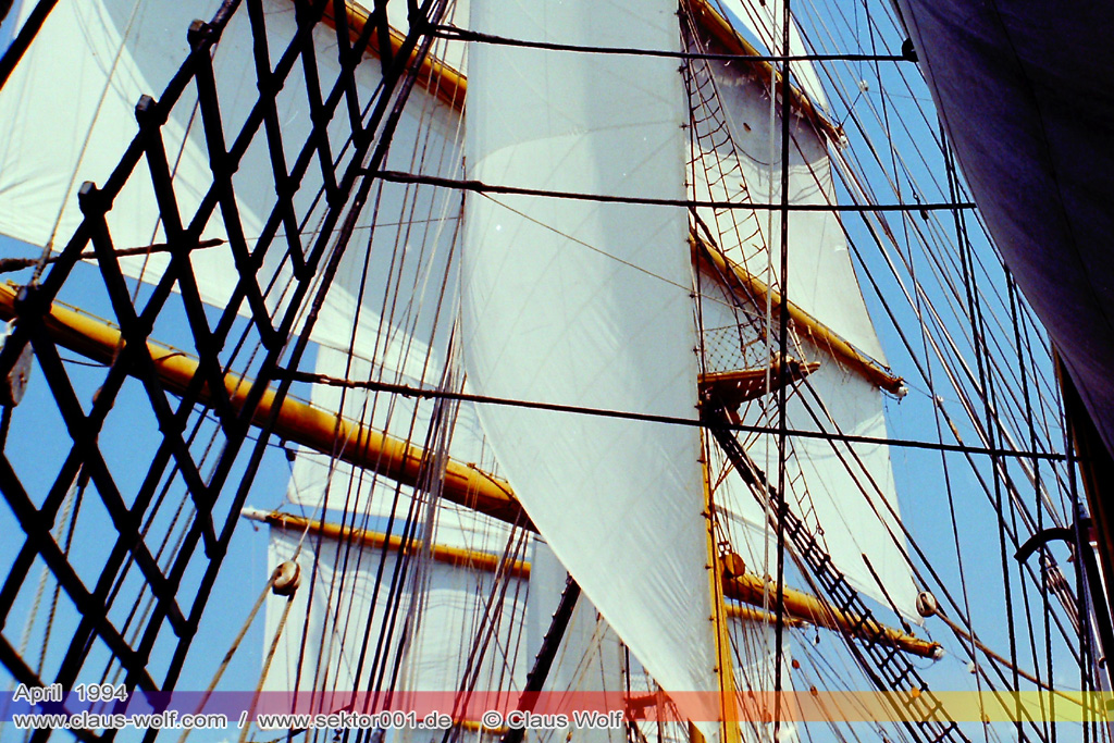 Mit der 4-Mast Bark Kruzenshtern unterwegs, Toern KR 02 & KR 03: Bremerhaven - Santa Cruz de Tennerifa - Hamburg