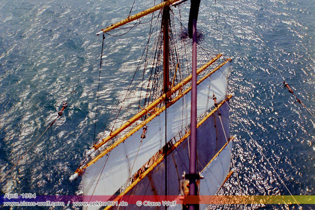 Mit der 4-Mast Bark Kruzenshtern unterwegs, Toern KR 02 & KR 03: Bremerhaven - Santa Cruz de Tennerifa - Hamburg