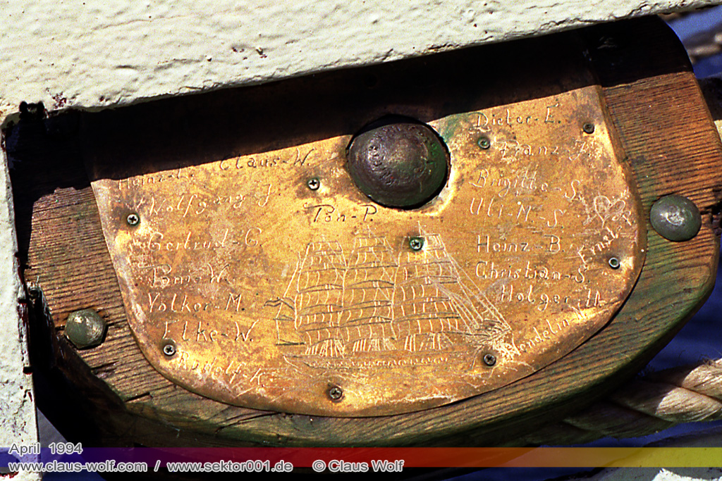 Mit der 4-Mast Bark Kruzenshtern unterwegs, Toern KR 02 & KR 03: Bremerhaven - Santa Cruz de Tennerifa - Hamburg