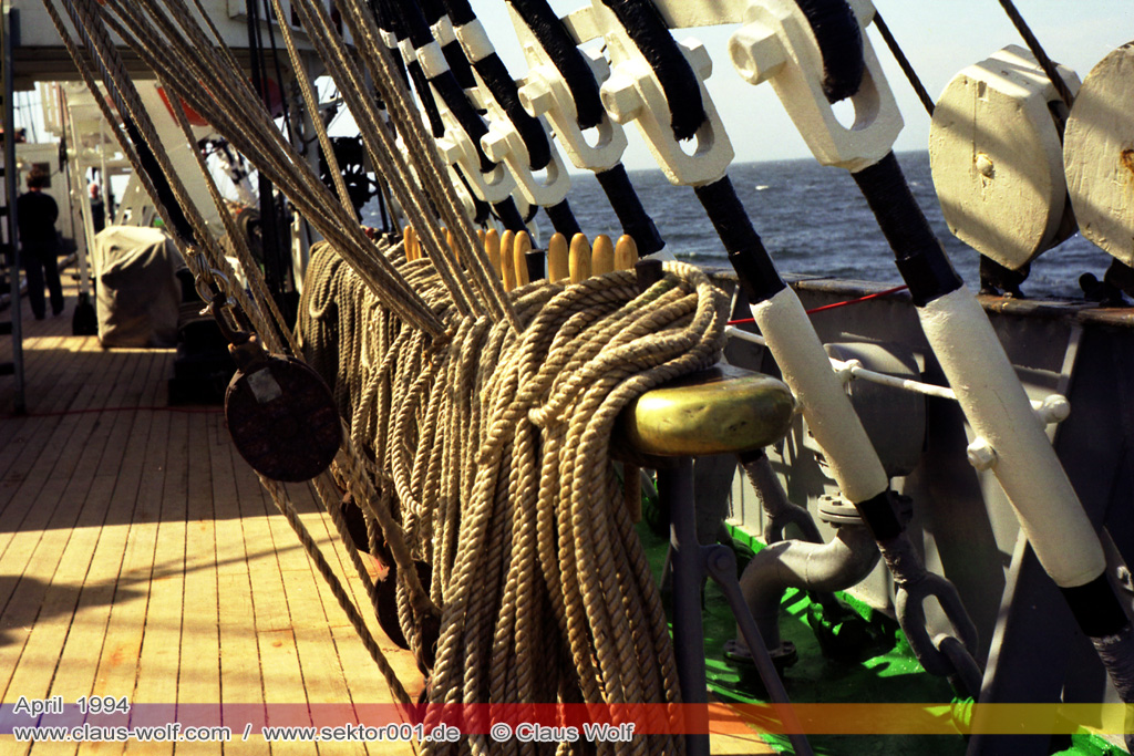 Mit der 4-Mast Bark Kruzenshtern unterwegs, Toern KR 02 & KR 03: Bremerhaven - Santa Cruz de Tennerifa - Hamburg