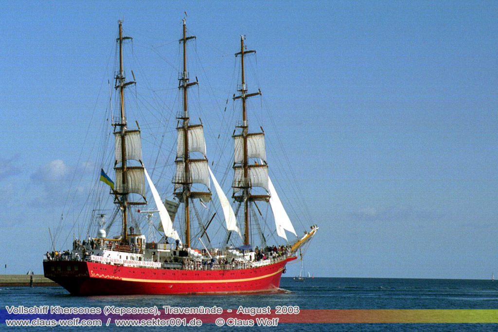 Vollschiff Khersones (Херсонес)