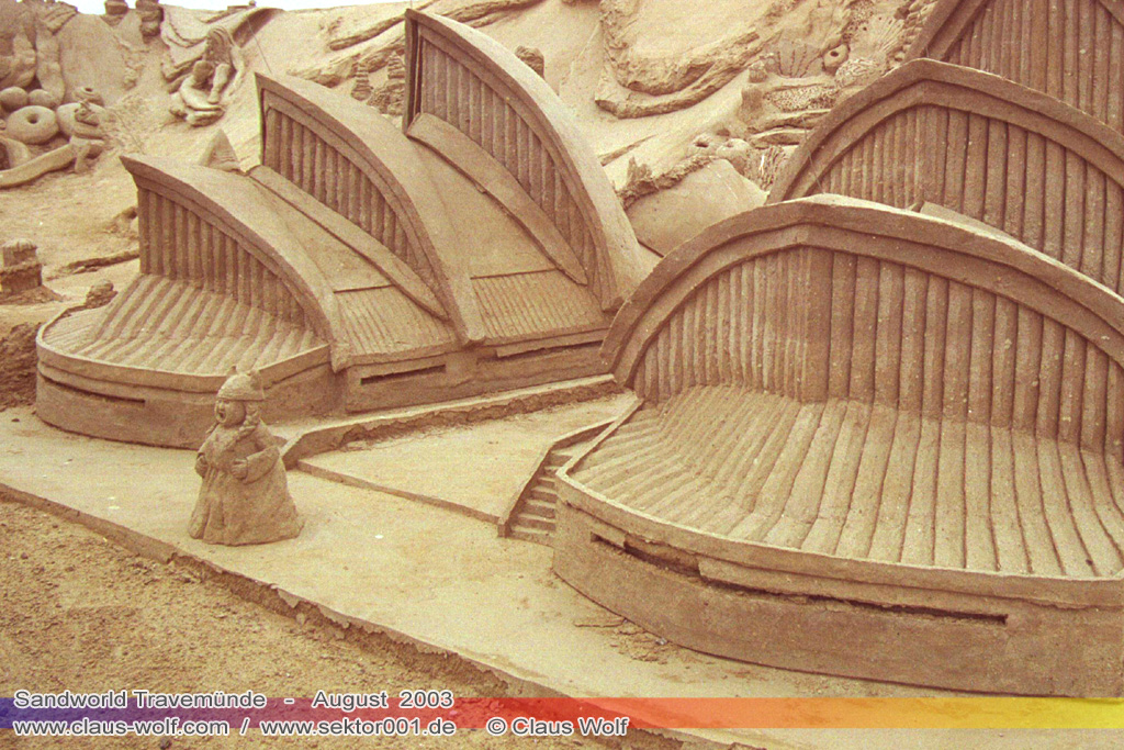 Baltic-Sail & Sandskulpturen-Festival Travem&uuml;nde 2008 - Australien