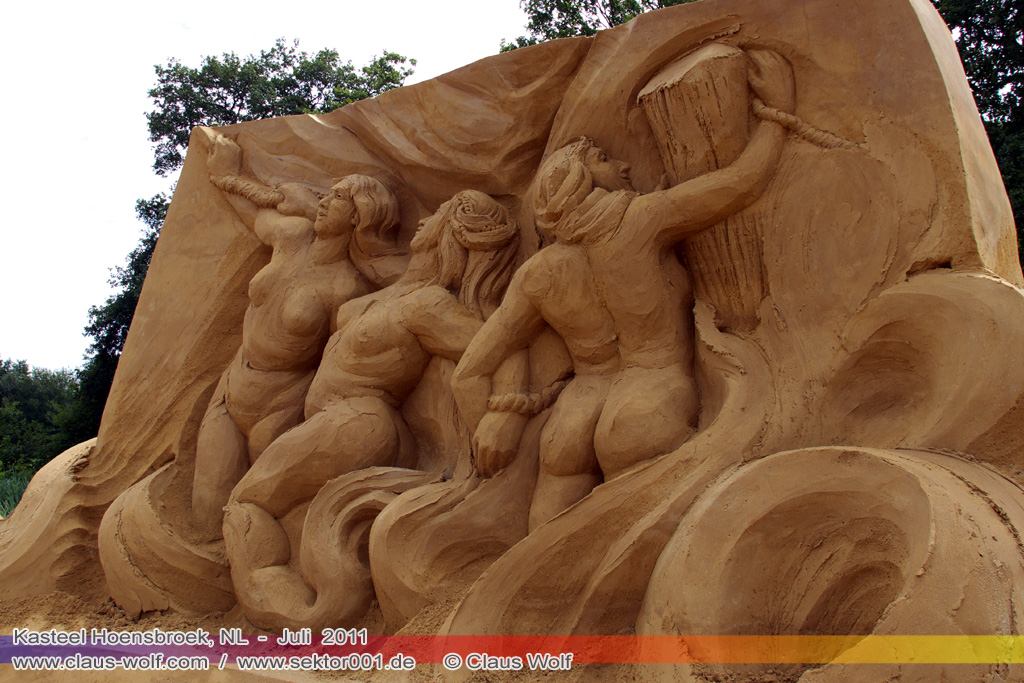 Sandskulpturen-Festival, Kasteel Hoensbroek / NL