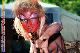 102 - Bodypainting, - Studio oder Outdoor