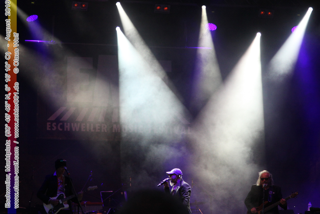 Eschweiler Music Festival 2016 - &nbsp; Die Lasershow am Abend des 20.08.2016