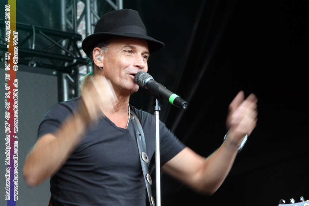 Eschweiler Music Festival 2016 - &nbsp; Brings mit "Silberhochzeit" auf der B&uuml;hne am Marktplatz