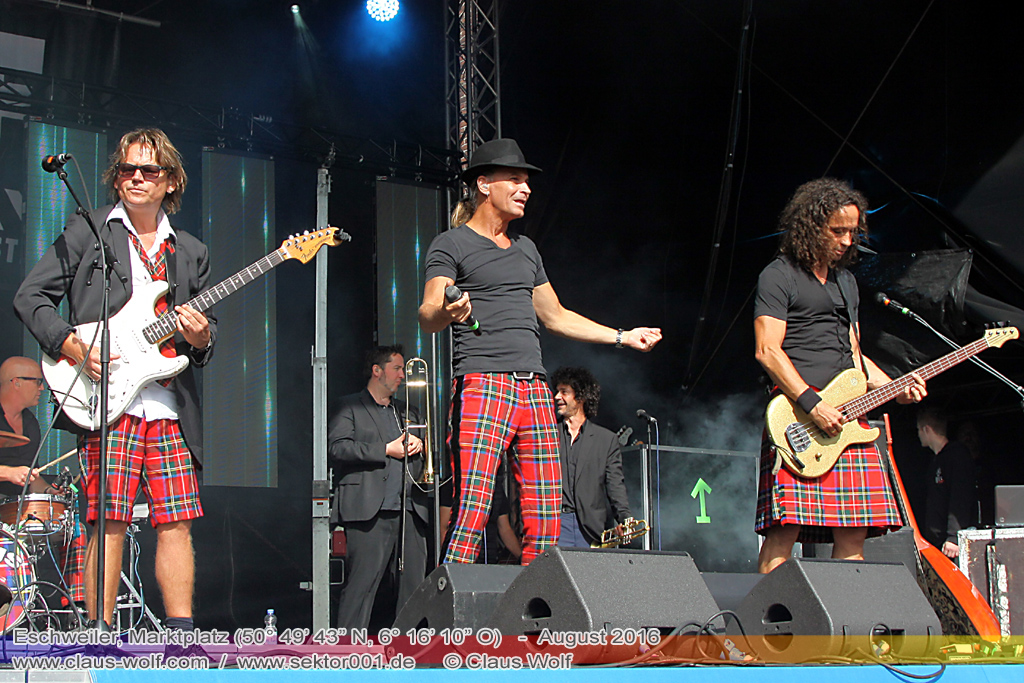 Eschweiler Music Festival 2016 - &nbsp; Brings mit "Silberhochzeit" auf der B&uuml;hne am Marktplatz