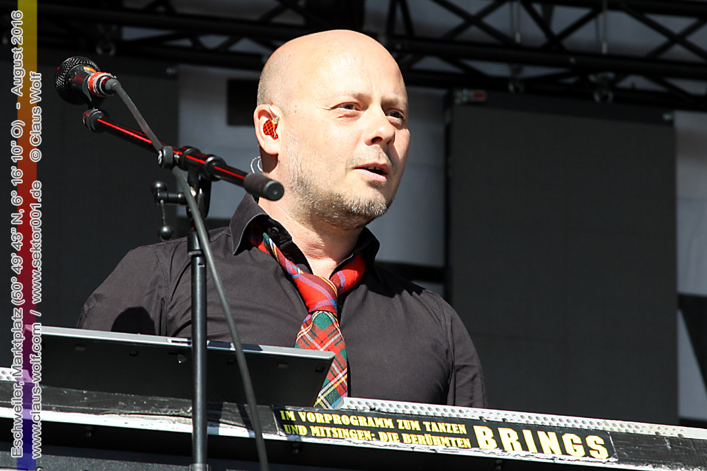 Eschweiler Music Festival 2016 - &nbsp; Brings mit "Silberhochzeit" auf der B&uuml;hne am Marktplatz