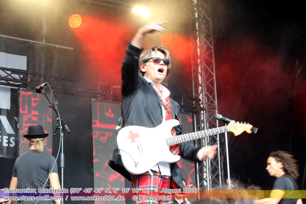 Eschweiler Music Festival 2016 - &nbsp; Brings mit "Silberhochzeit" auf der B&uuml;hne am Marktplatz