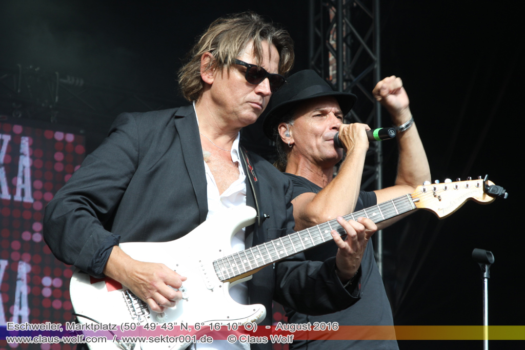 Eschweiler Music Festival 2016 - &nbsp; Brings mit "Silberhochzeit" auf der B&uuml;hne am Marktplatz